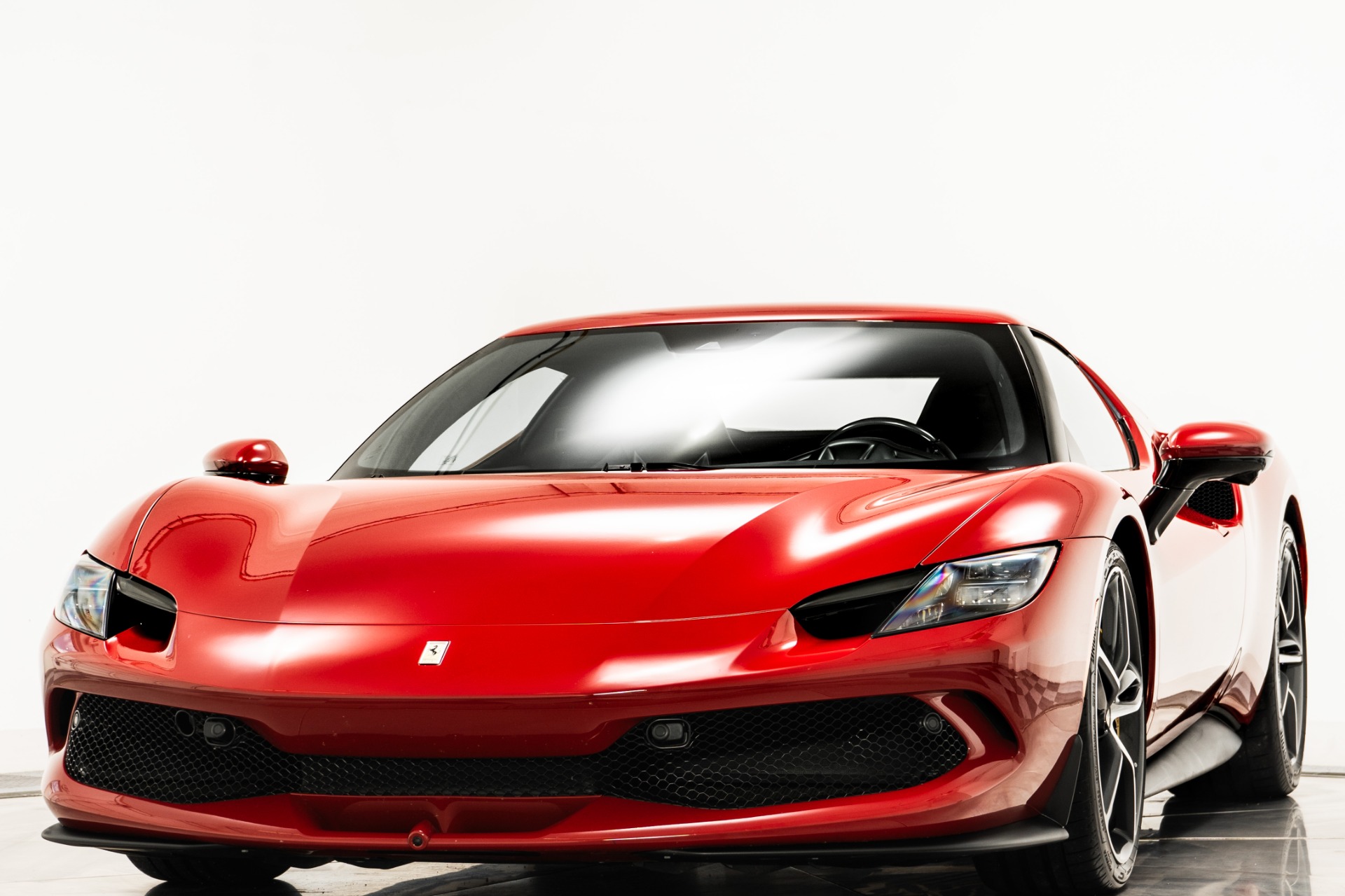 Rosso Mugello Ferrari 296 GTB with Nero Interior For Sale - Stock