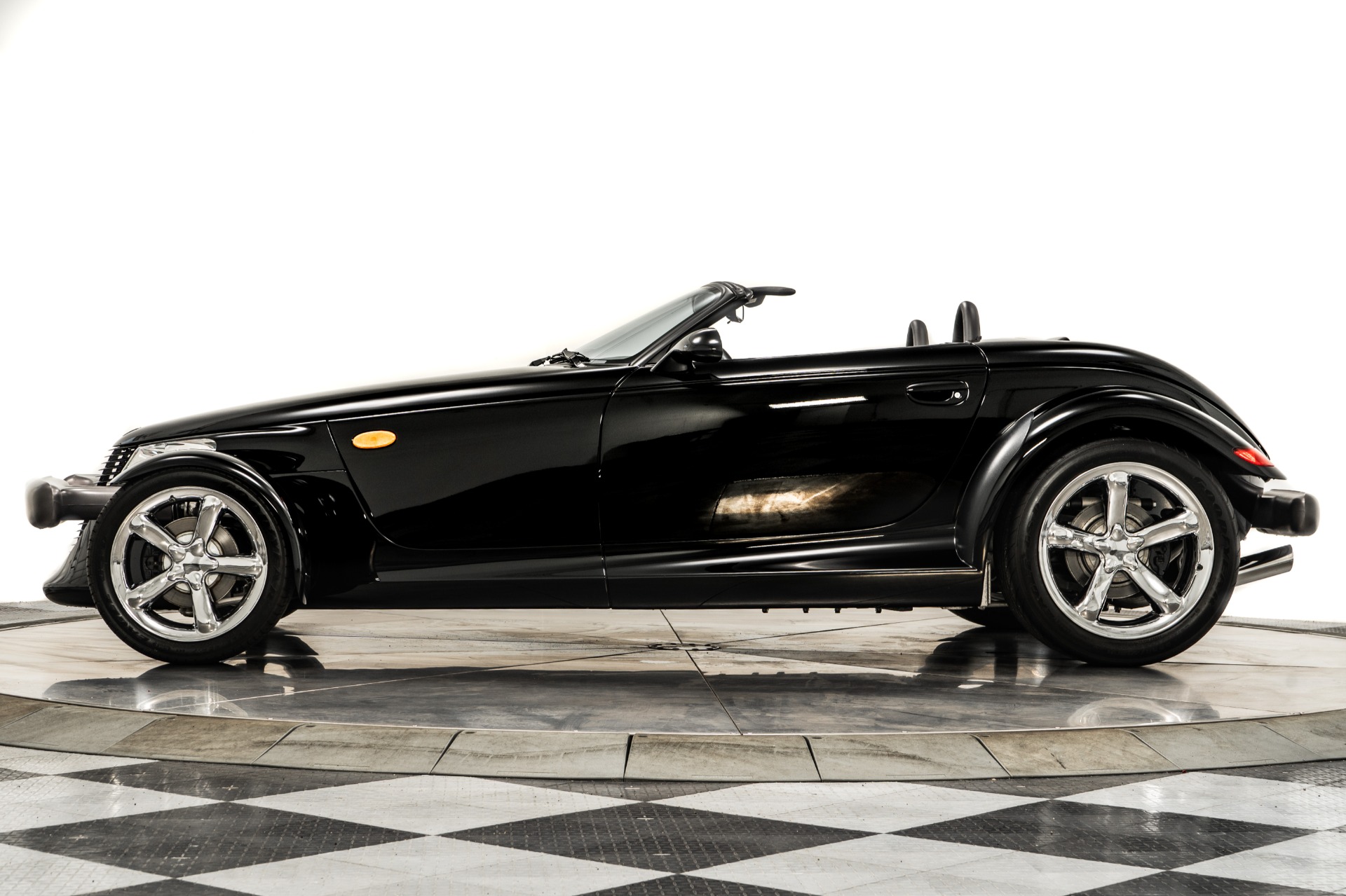 Prowler Black Clearcoat Plymouth Prowler with Agate Interior For