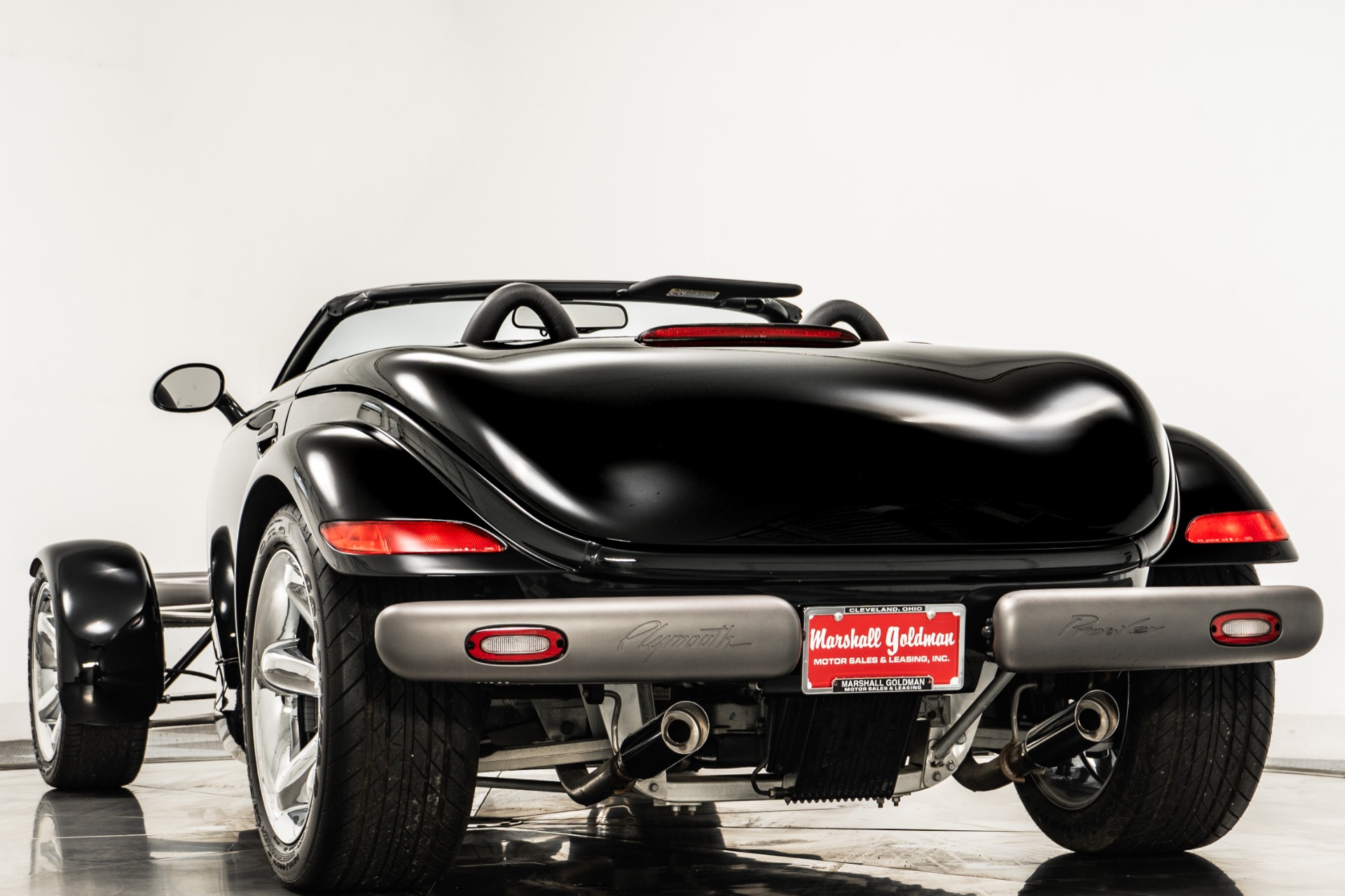 Prowler Black Clearcoat Plymouth Prowler with Agate Interior For