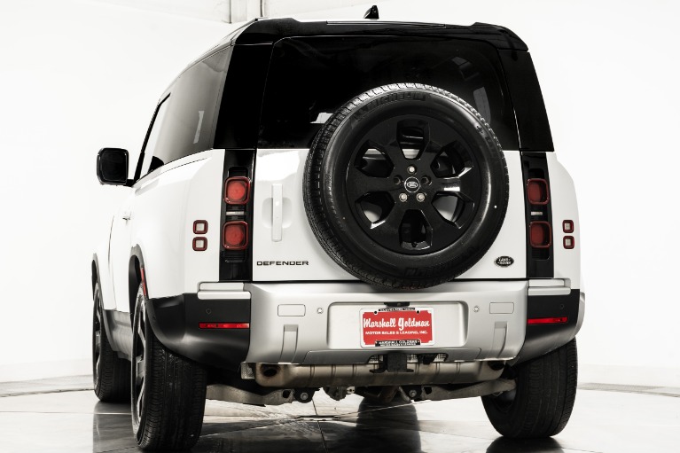 Fuji White Land Rover Defender 90 S with Ebony Interior For Sale