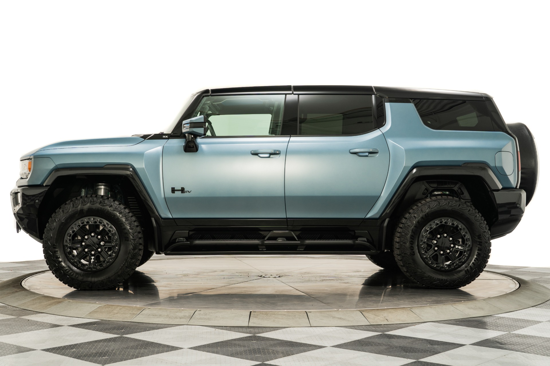 Neptune Blue Matte GMC HUMMER EV 3X Omega Edition with Lunar
