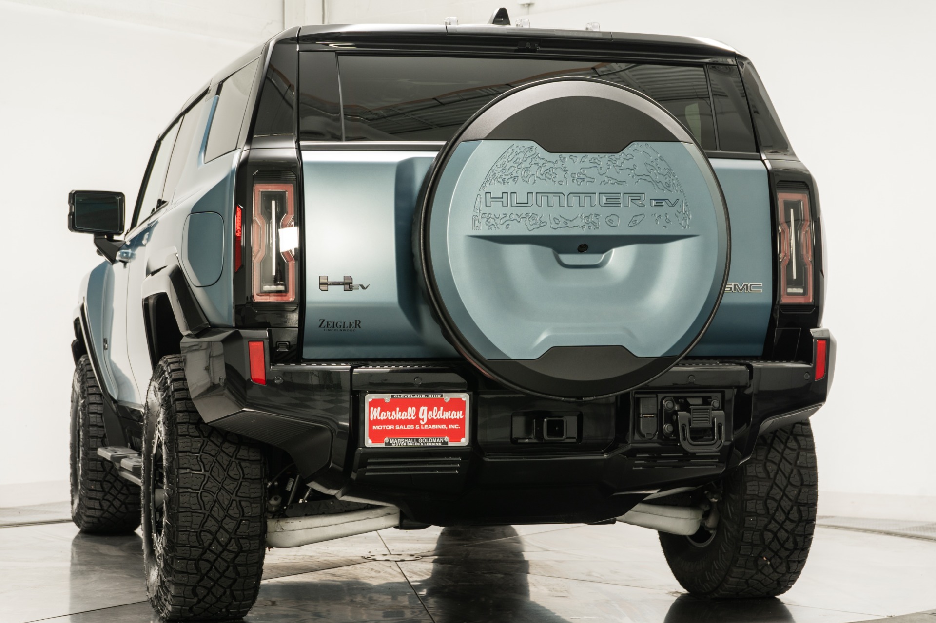 Neptune Blue Matte GMC HUMMER EV 3X Omega Edition with Lunar