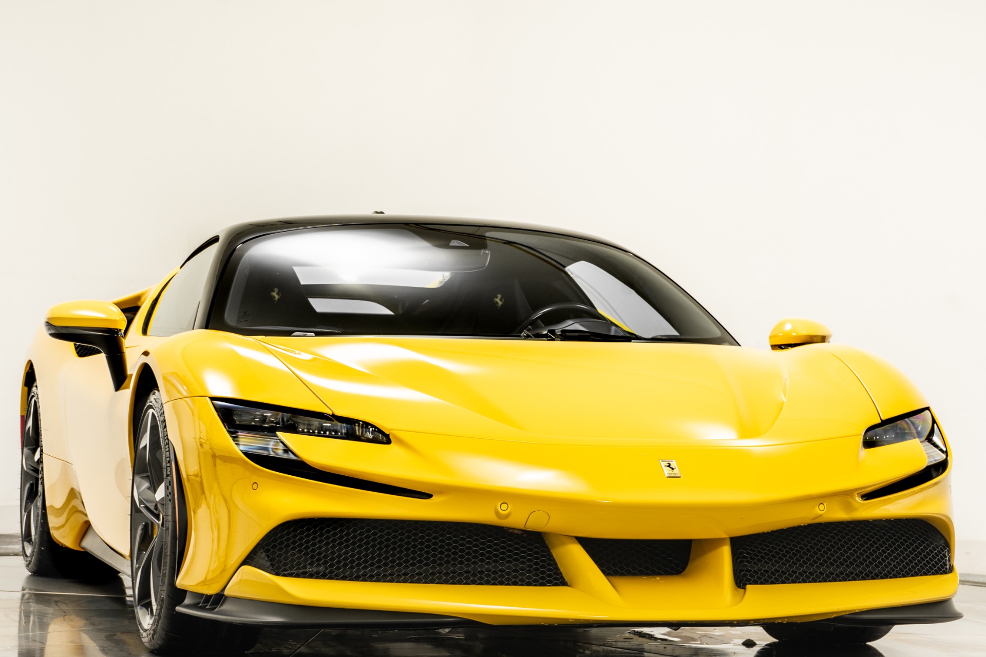 Giallo Modena Ferrari SF90 Stradale -Low Miles, Daytona Seats, Two