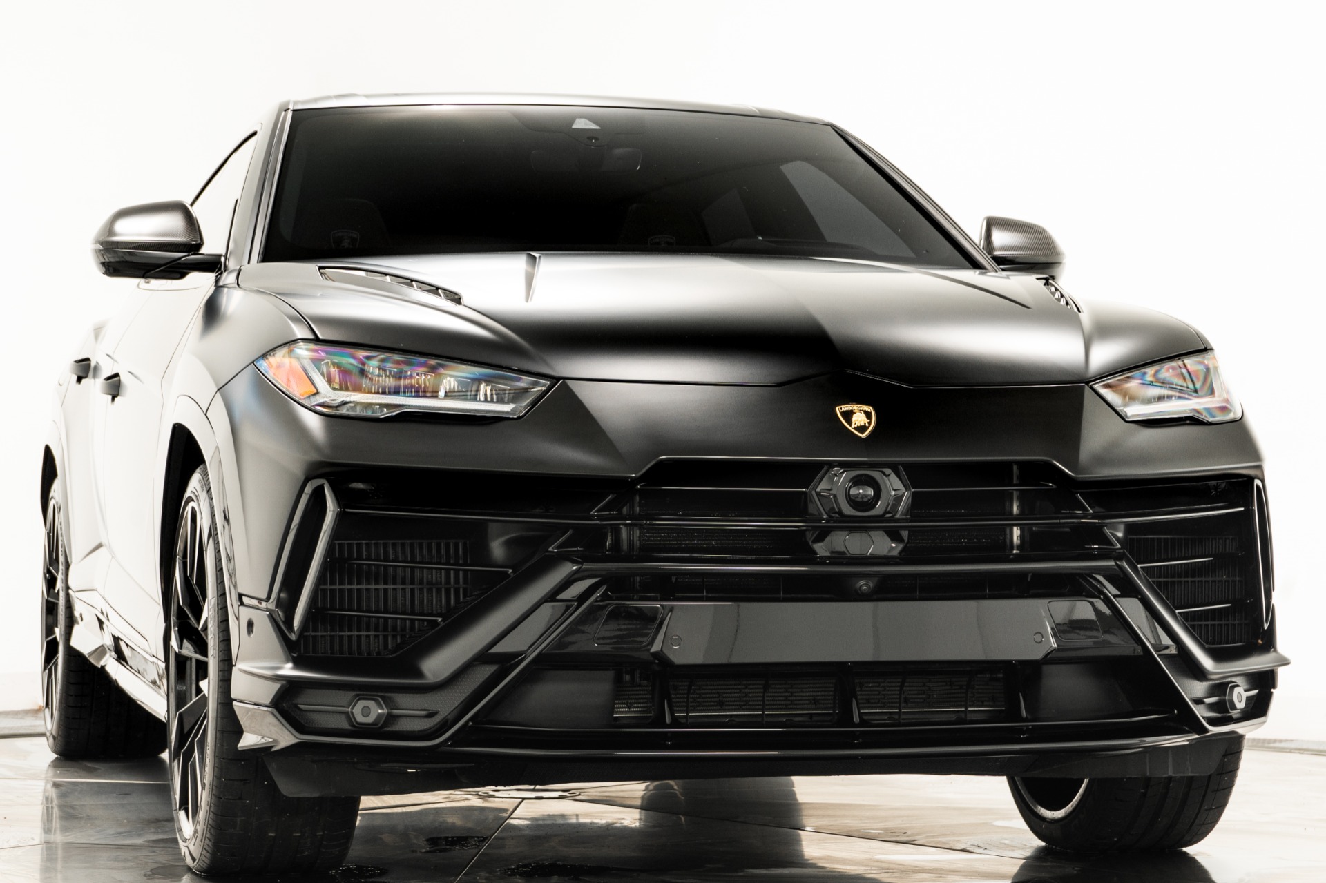 Nero Nemesis Lamborghini Urus S with Terra Asia Interior For Sale