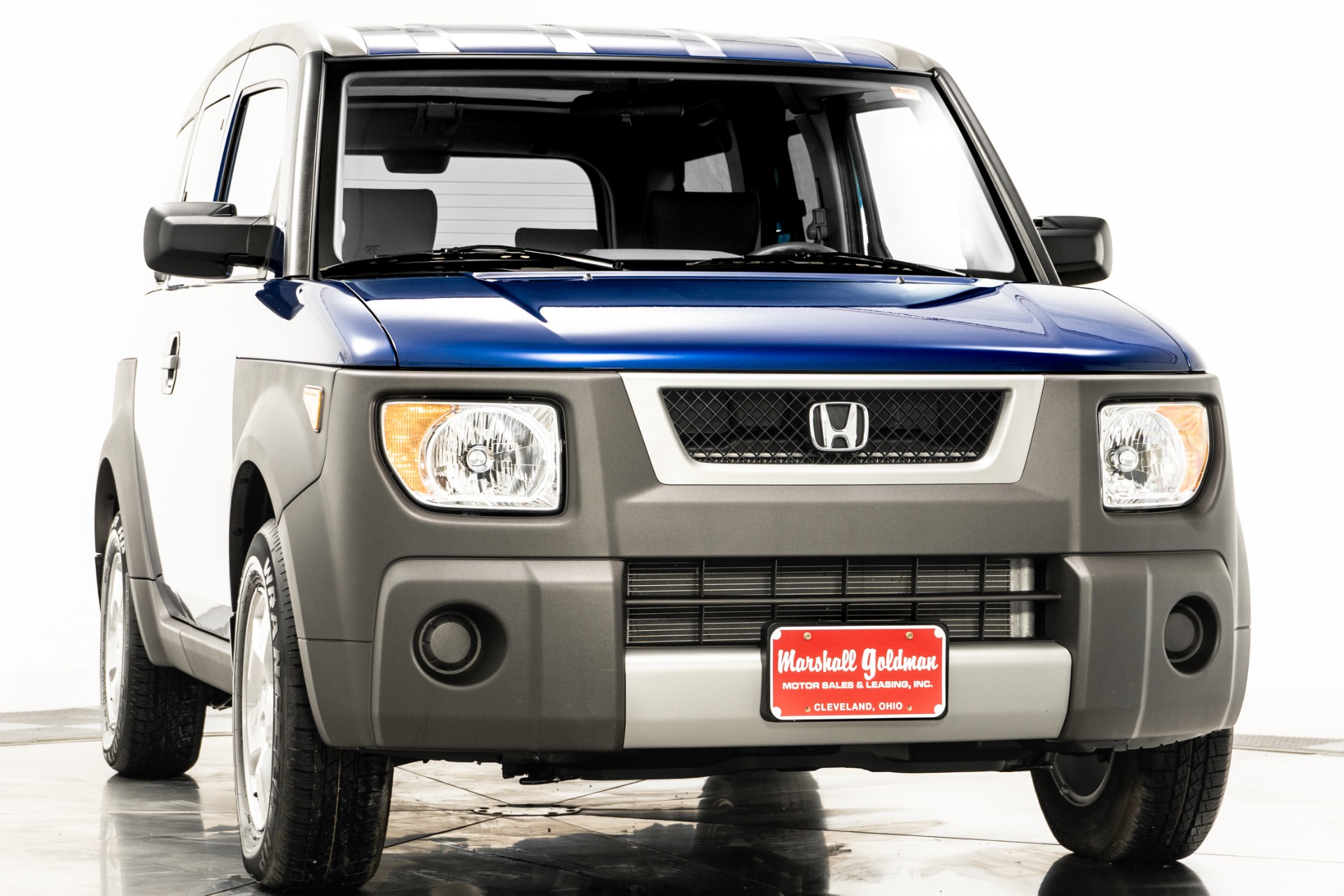 Fiji Blue Pearl Honda Element EX with Gray Interior For Sale