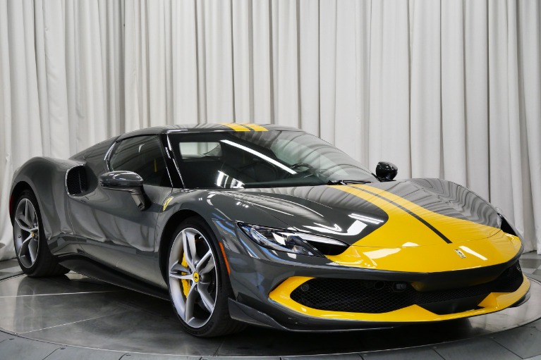 Grigio Scuro Ferrari 296 GTB Assetto Fiorano with Nero Interior