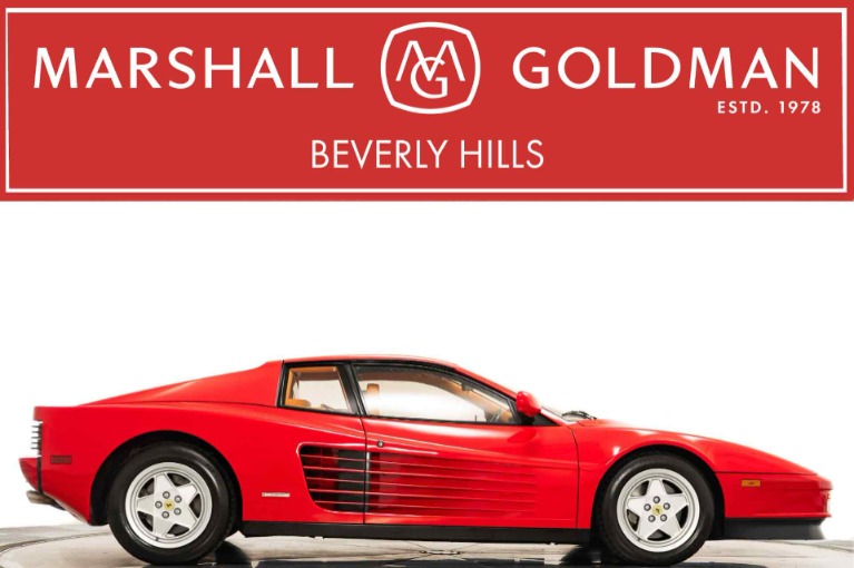 Used 1990 Ferrari Testarossa for sale $198,950 at Marshall Goldman Beverly Hills in Beverly Hills CA