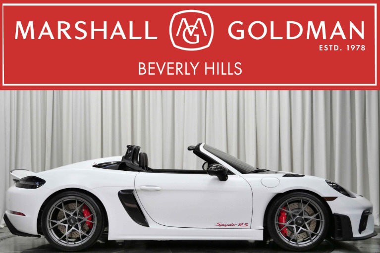 Used 2024 Porsche 718 Spyder RS Weissach for sale $214,950 at Marshall Goldman Beverly Hills in Beverly Hills CA