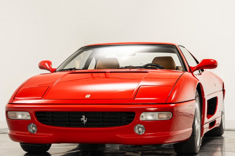 Rosso Corsa Ferrari F355 Berlinetta with Beige Interior For Sale