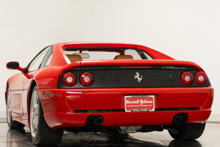Rosso Corsa Ferrari F355 Berlinetta with Beige Interior For Sale