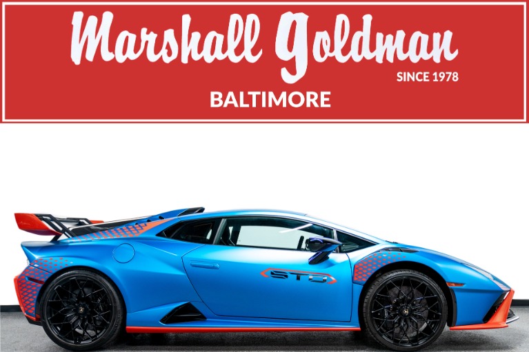 Used 2022 Lamborghini Huracan STO for sale $395,950 at Marshall Goldman Beverly Hills in Beverly Hills CA