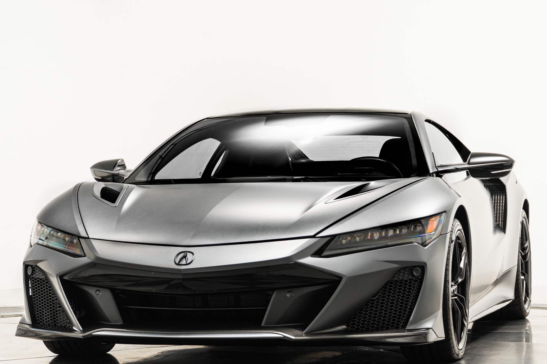Gotham Gray Matte Acura NSX Type S with Ebony Interior For Sale