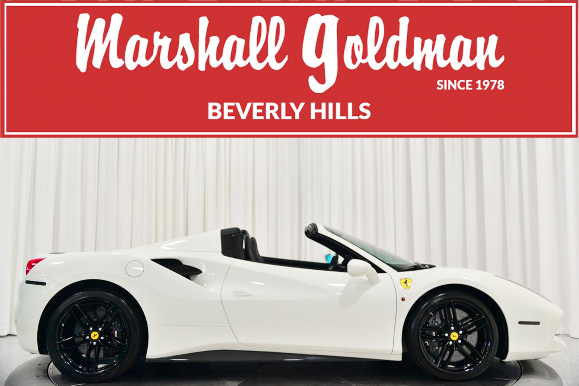 Used 2016 Ferrari 488 Spider For Sale (Sold) | Marshall