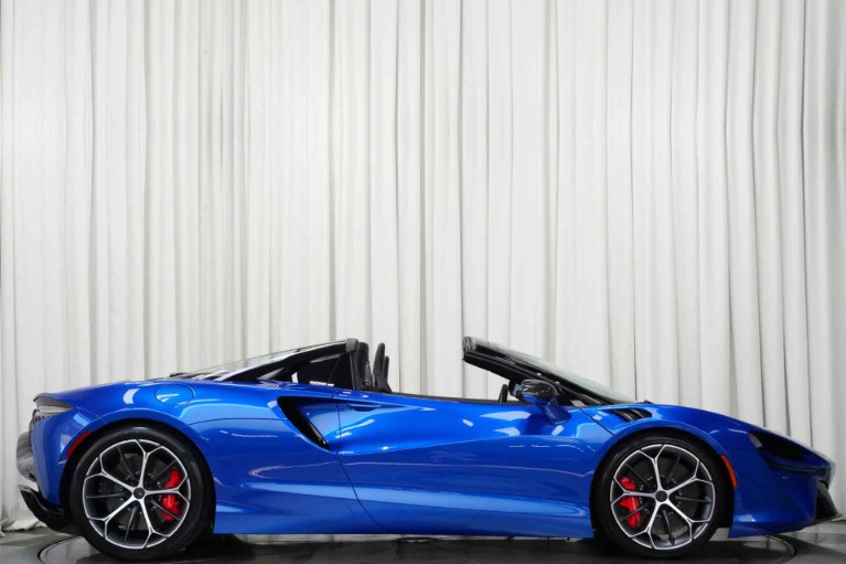 Aurora Blue McLaren Artura Spider -Low Miles, Exterior Carbon