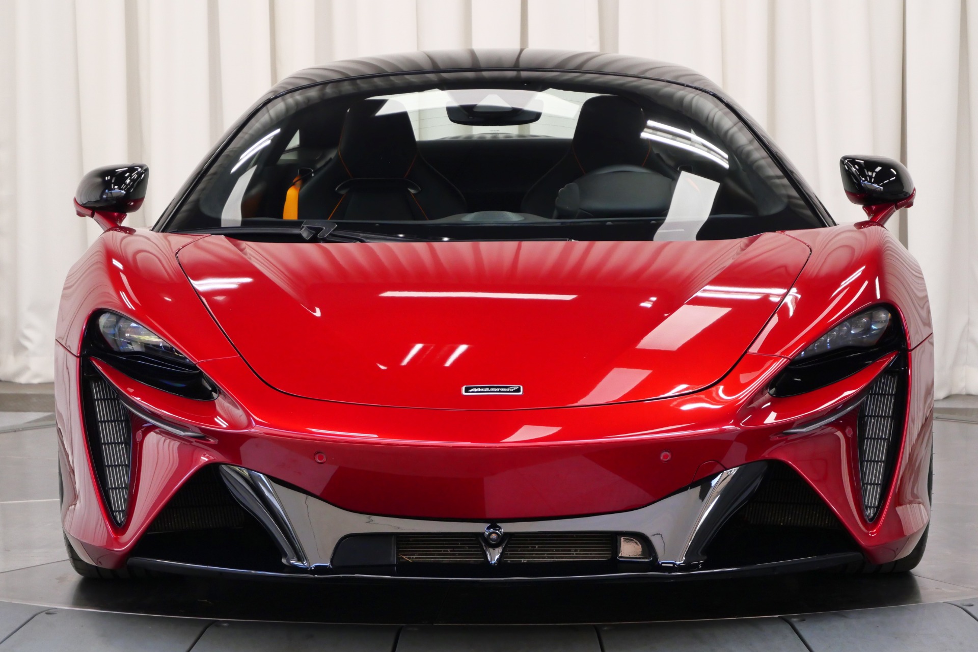 Amaranth Red McLaren Artura Techlux with Carbon Black Interior For