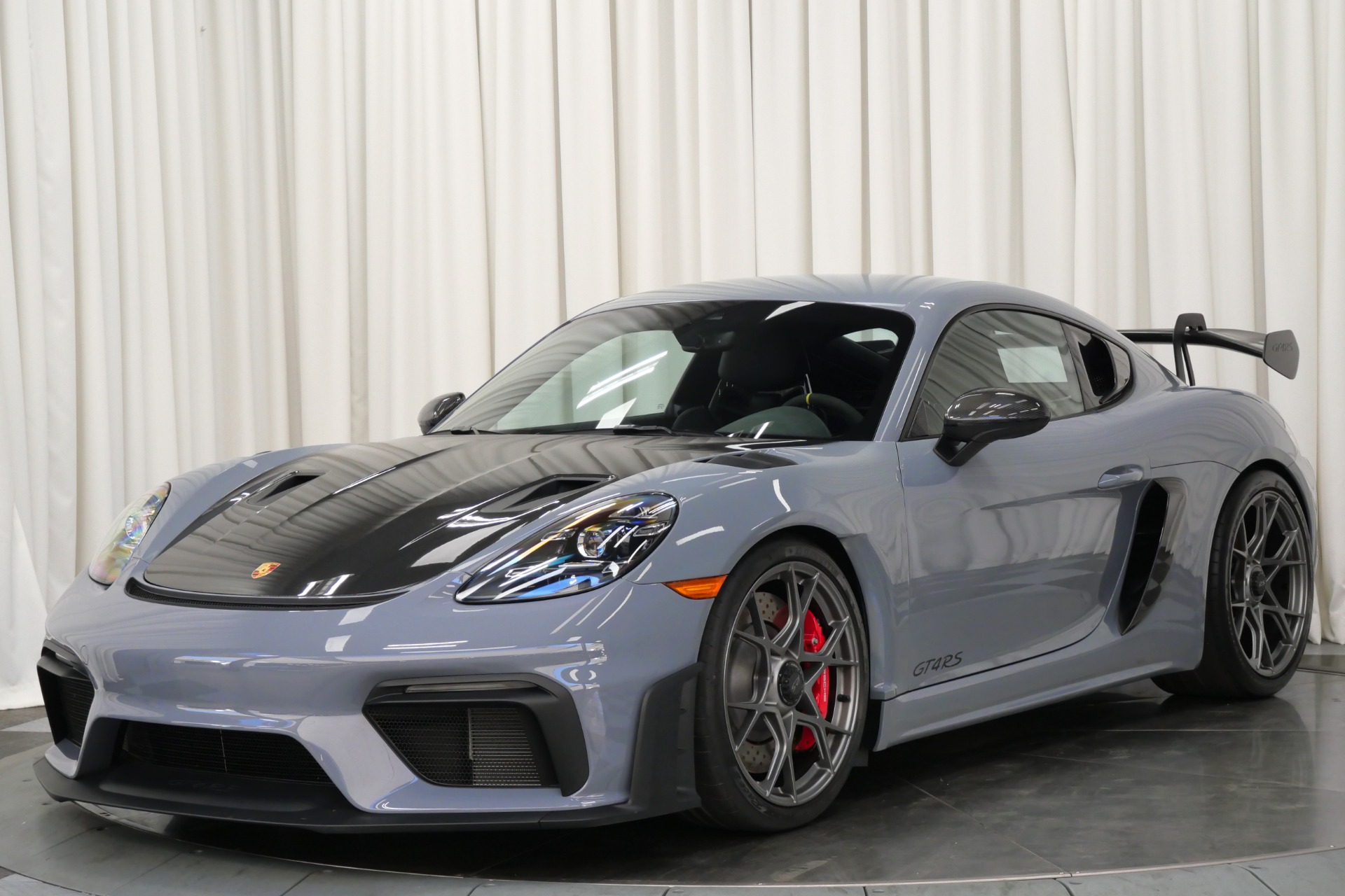 Arctic Grey Porsche 718 Cayman GT4 RS -Very Low Miles, Weissach