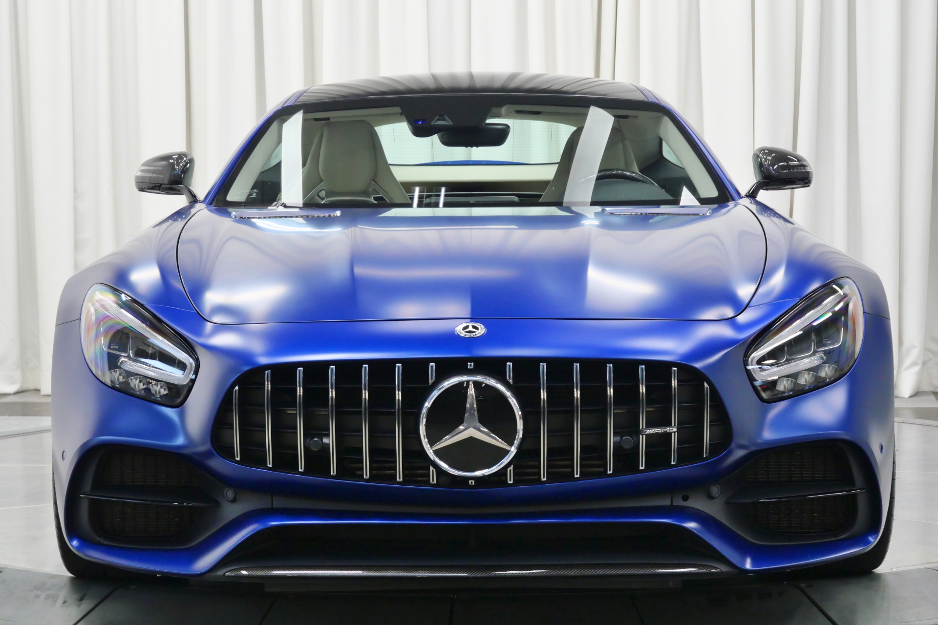 designo Brilliant Blue Magno Mercedes-Benz AMG GT C -Factory Matte