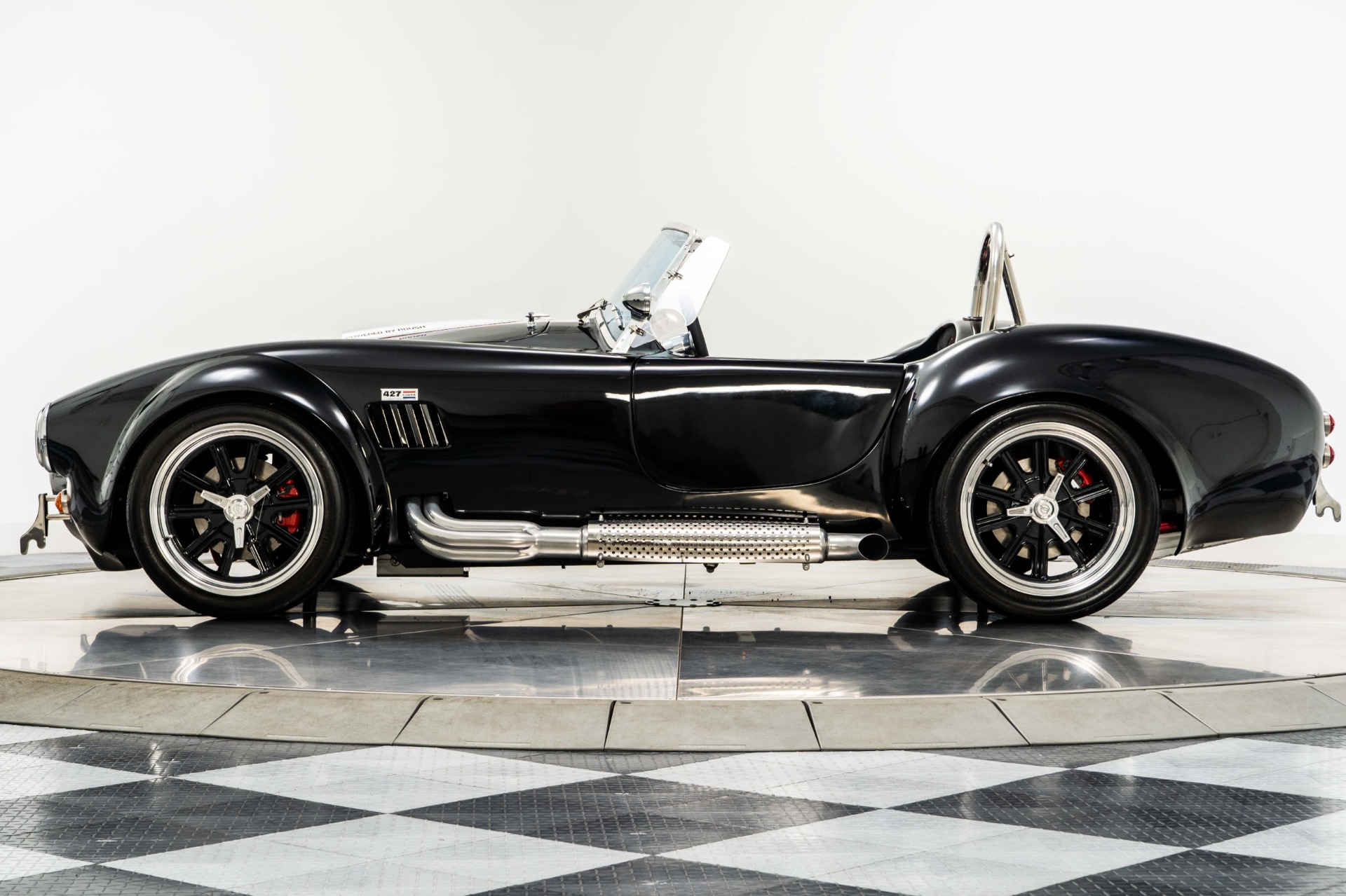 Black Backdraft BDR Cobra Roadster with Black Interior For Sale