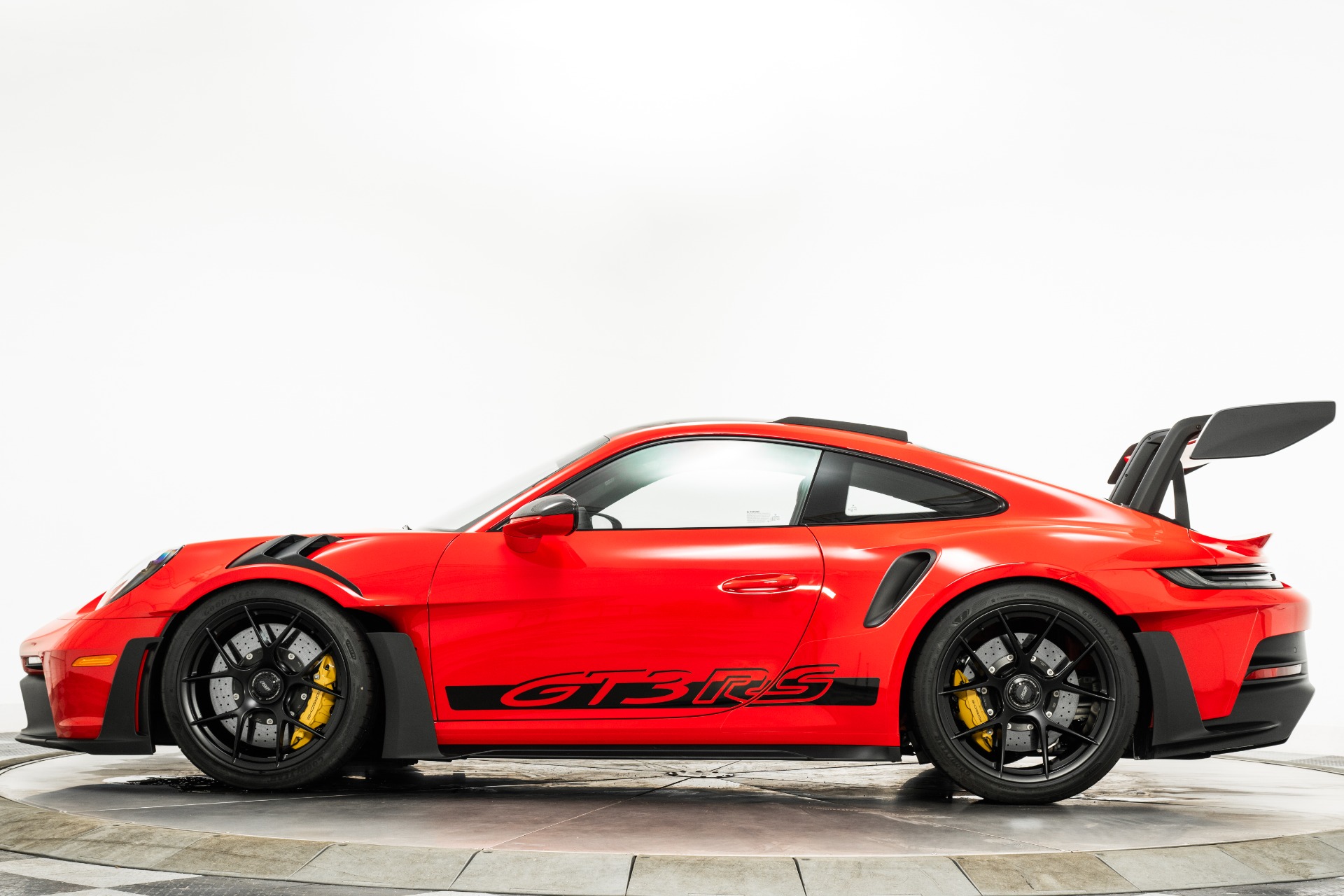Guards Red Porsche 911 GT3 RS -Weissach Package, Low Miles, Front