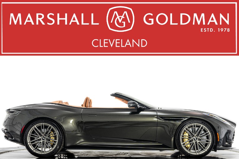 Minotaur Green Aston Martin DB12 Volante -Low Miles, $86K in