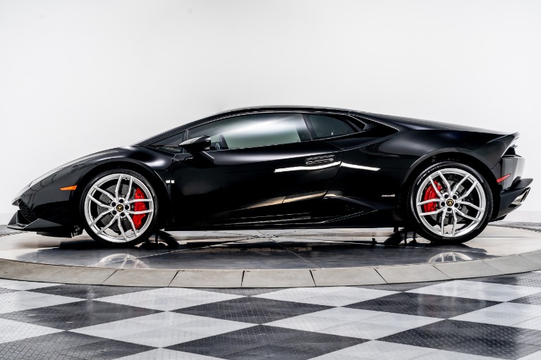 LOOKSMART LS461C Scale 1/43 LAMBORGHINI HURACAN LP580-2 AFTERMARKET 2015 NERO NE
