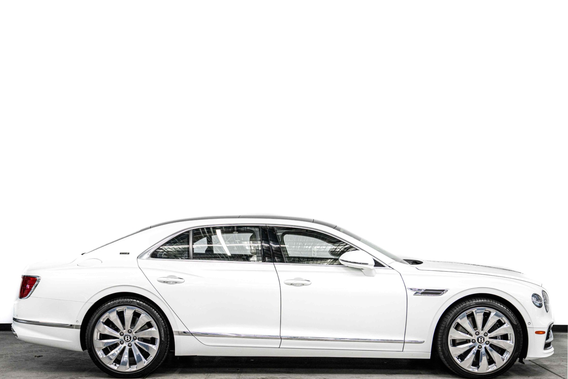 Snow Quartz Pearlescent Bentley Flying Spur Edition 8 -Mulliner