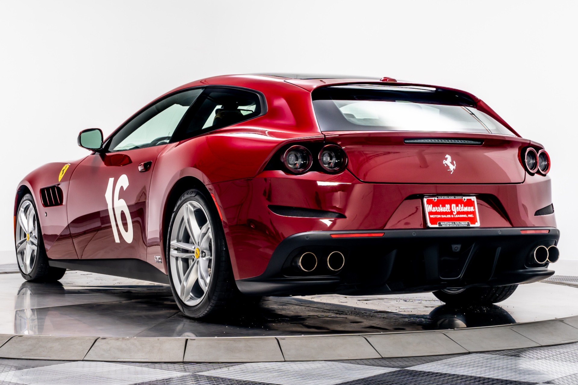 Rosso Barchetta Ferrari GTC4Lusso 70th Anniversary with Ghianda 