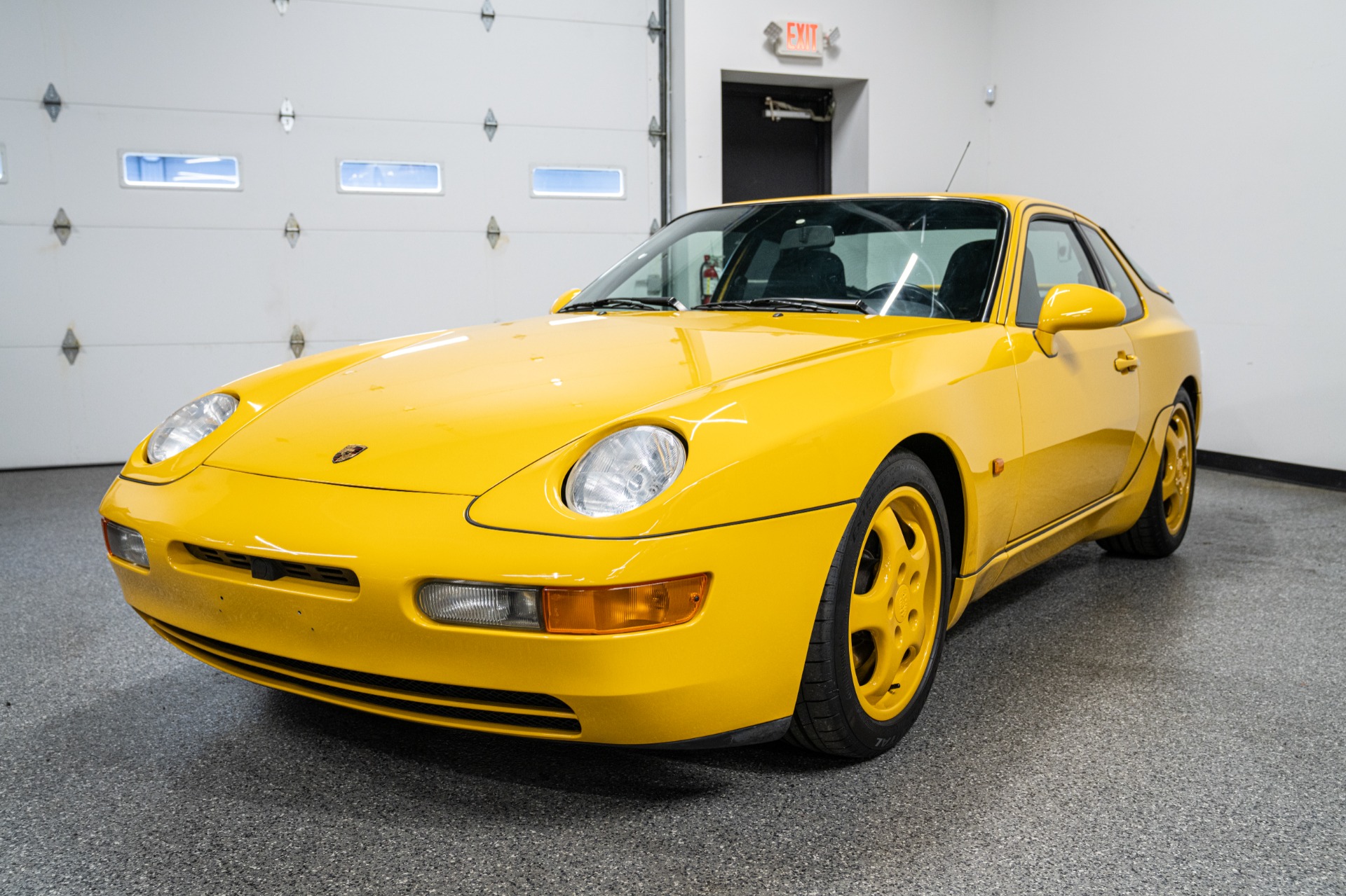Speed Yellow Porsche 968 Club Sport -Rare Japanese Delivered Model