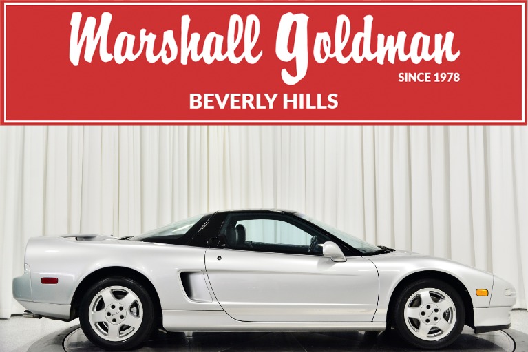 Sebring Silver Acura NSX with Black Interior For Sale - Stock