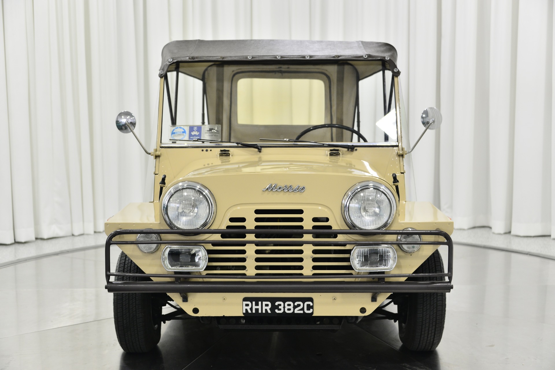 Cappuccino Mini Morris Mini Moke with Havana Brown Interior For