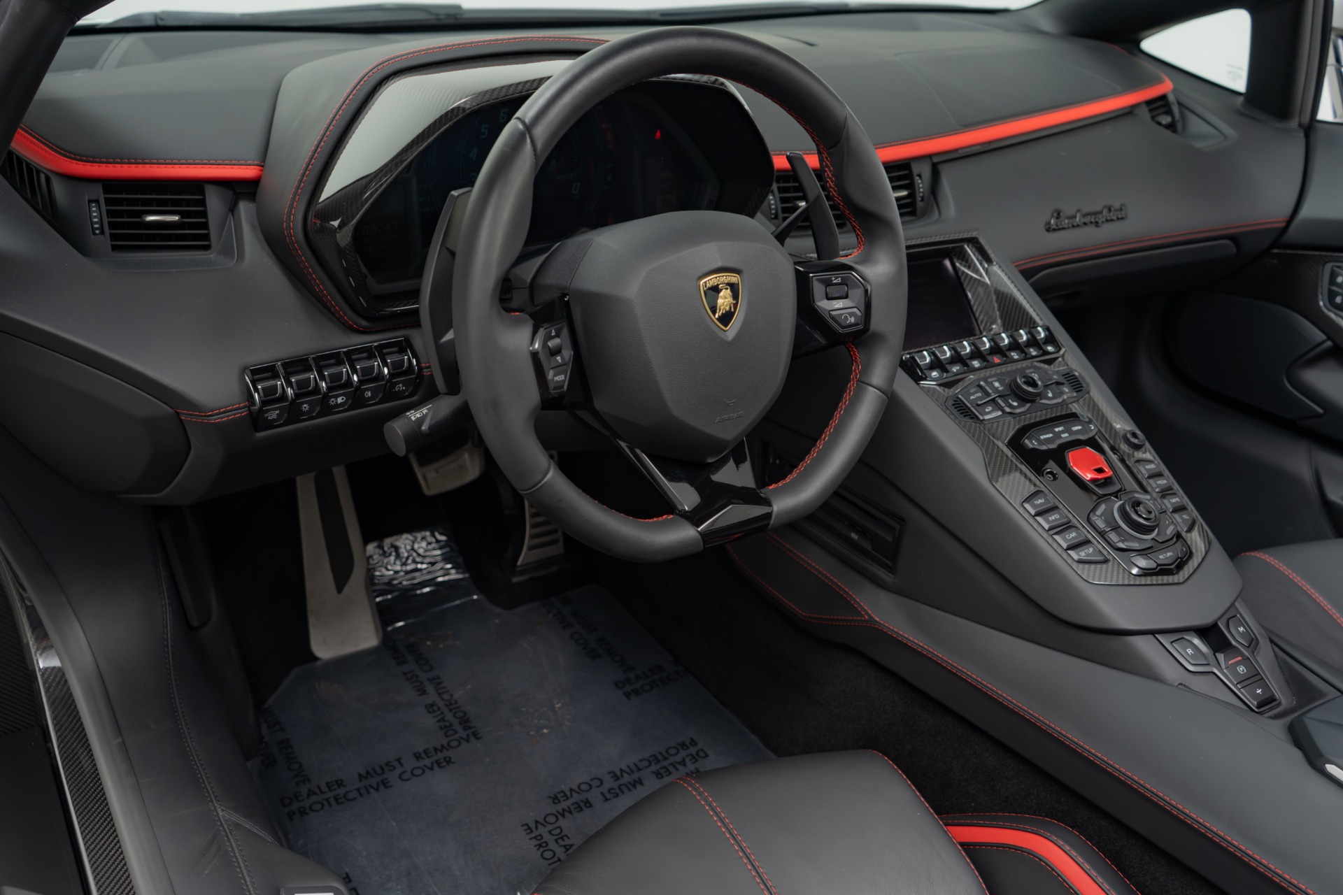 Lamborghini Aventador Dragon Edition Interior