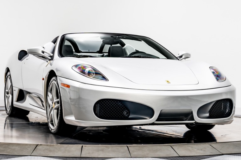 Argento Nurburgring Ferrari F430 Spider with Nero Interior For