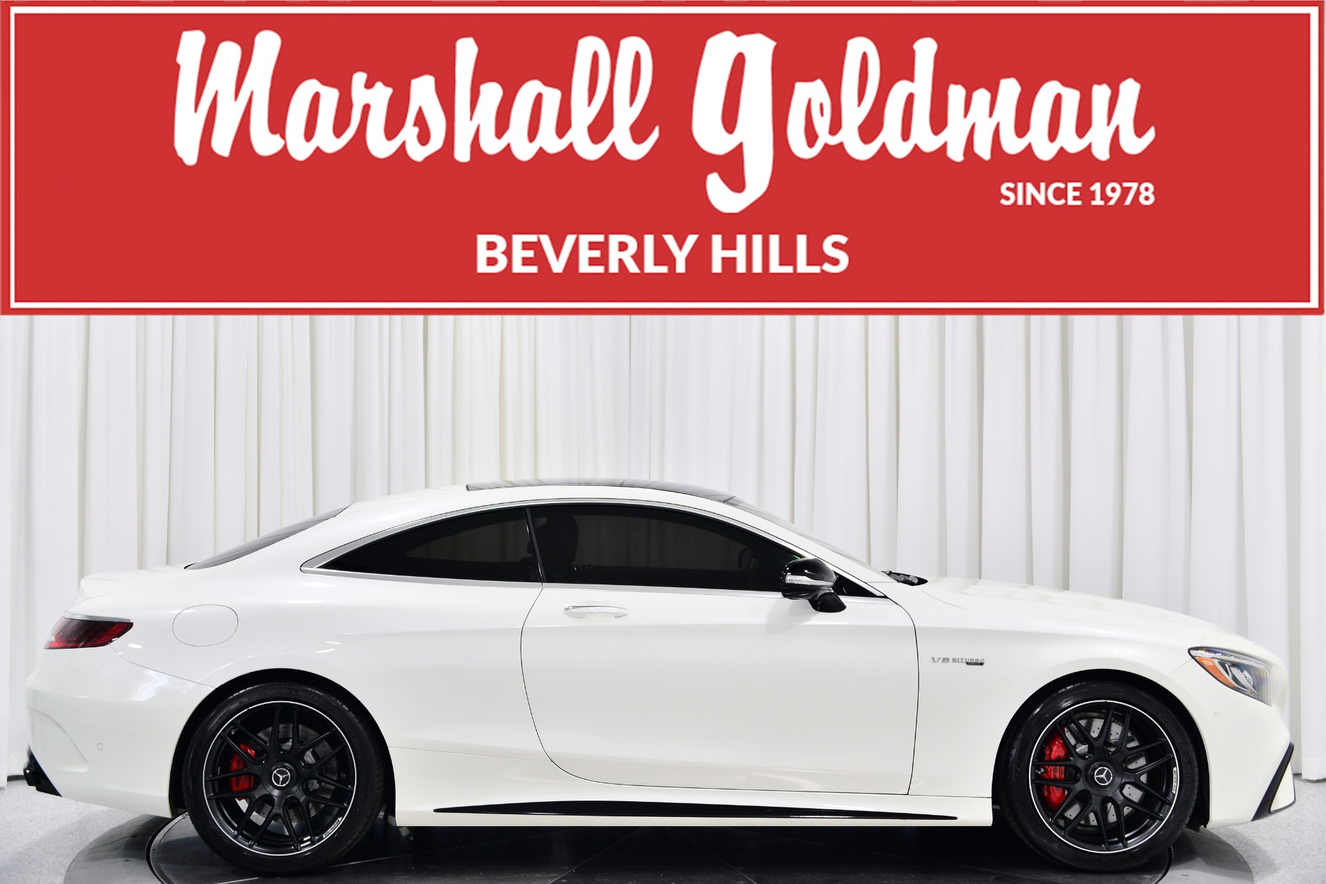 Used 19 Mercedes Benz S63 Amg Coupe For Sale Sold Marshall Goldman Beverly Hills Stock B