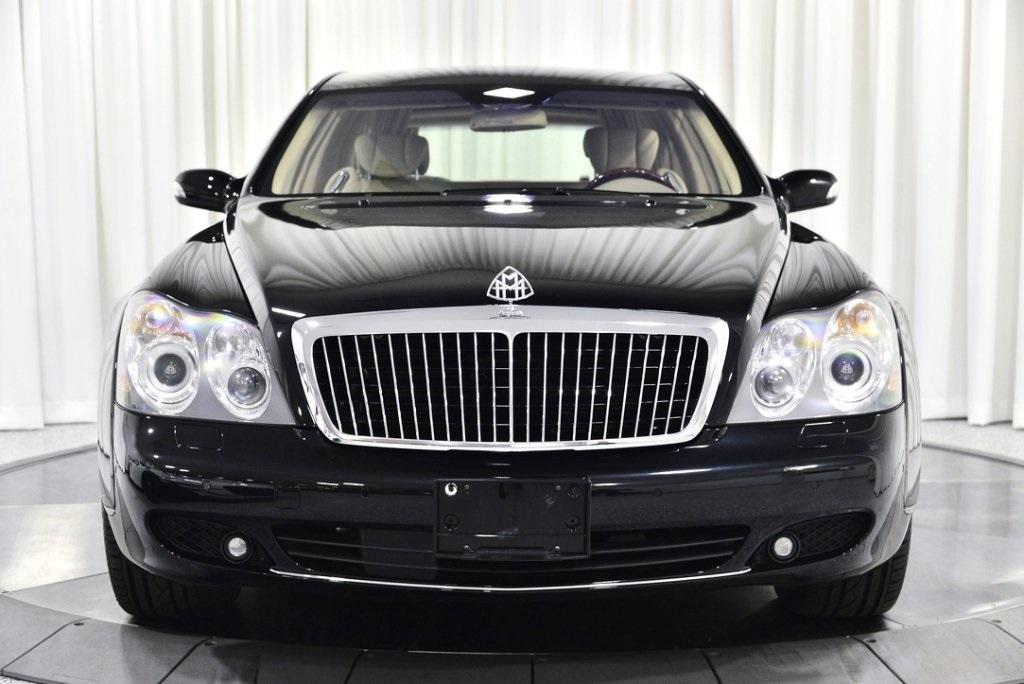 Caspian Black Metallic Maybach 62 Partition with California Beige