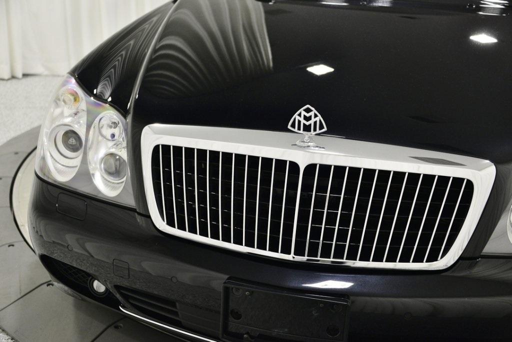 Caspian Black Metallic Maybach 62 Partition with California Beige