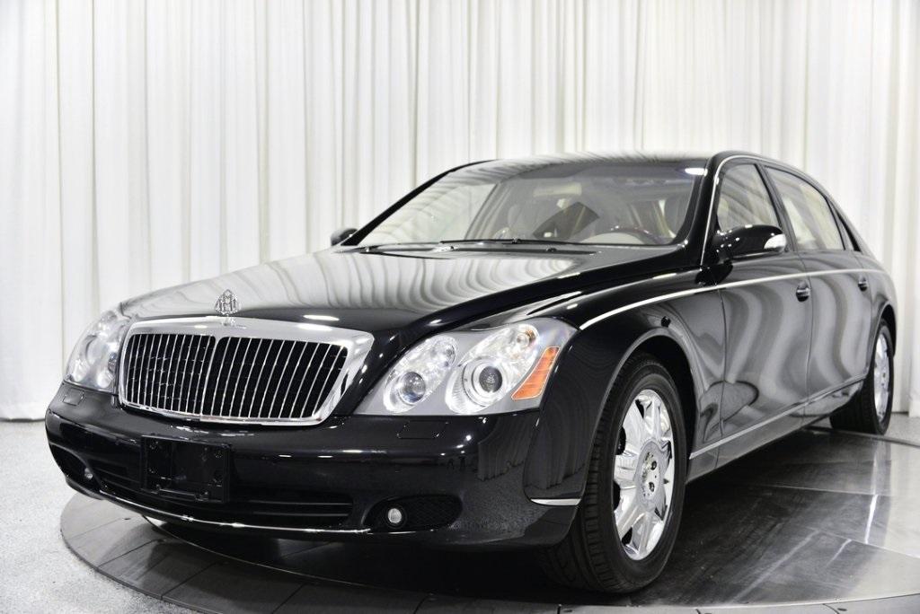 Caspian Black Metallic Maybach 62 Partition with California Beige