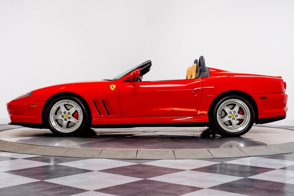 Rosso Corsa Ferrari 550 Barchetta with Beige Interior For Sale